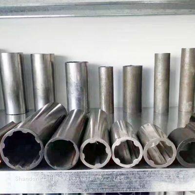 Irregular Steel Pipe Elliptical Rectangular Hexagonal Various Non-circular Shapes Seamless Steel Pipes photo-2