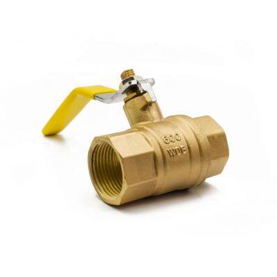3 Inch Brass Valve DN10 DN25 FNPT 3/4'' FPT Heavy Duty NPT Ball Valve 1/4