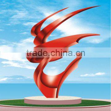 Large Modern Outdoor Abstract Arts stainless steel Sculpture for Garden decoration