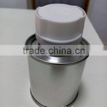 1 Liter printed round metal tin can / aerosol can / mini small tin can