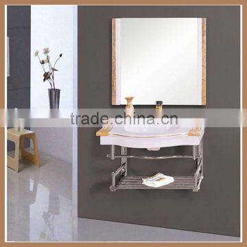 AQUARIUS Wholesale Wall Mounted Teak Wood Bathroom Furniture