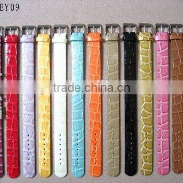 Wholesale Abundant Colors Bamboo Finish PU Leather Wrist Bands Bracelets