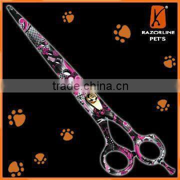 IK01H SUS440C Pet scissor For Professional TIJERAS DE MASCOTA