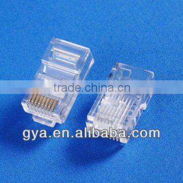 high quality connector unshielded/shielded rj45 modular plug