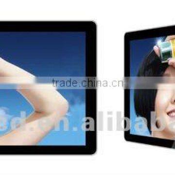 42" LED wall mounted advertising player with network