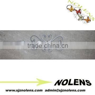 NLC0121-3 Straight Wrought Iron Railings/interior Wrought Iron Stair Railings
