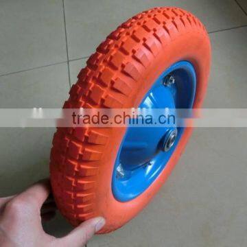 13x3 pu wheel for wheelbarrow use