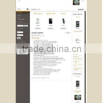 Mobilphone E-commerce Website Design Service,establish a website,website development,website builder