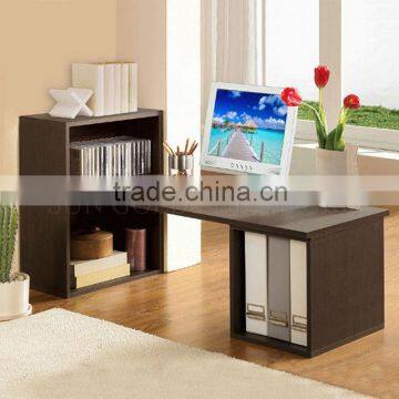 Cheap study table on sale with bookcase bookstore/ book cupboard (SZ-FCB397)