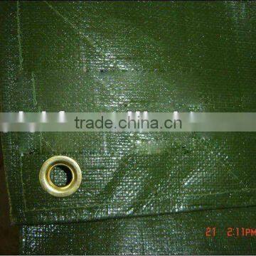 190gsm green black Good quality Waterproof 100% PE Tarpaulin Sheet