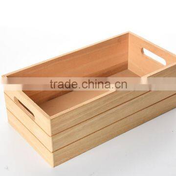 eco-friend decorative wooden egg crate wholesale