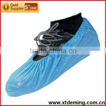 Disposable PE/CPE Shoe Cover with Elastic