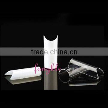 500pcs bags package C curved nail tips