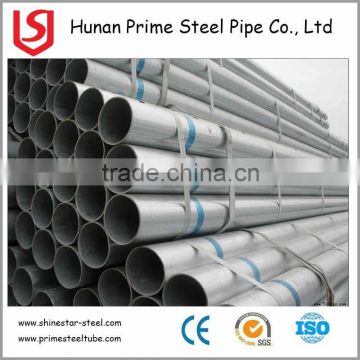 Low price Hot dipped Q235 / Q345 galvanized steel pipe made in China