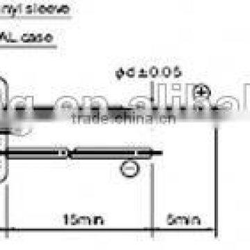 120uf 400v aluminum electrolytic capacitor