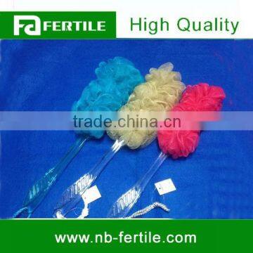 503235 Mesh Bath Spong Brush With Handle