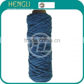 Ne1s/4ply open end recycle cotton/polyester/acrylic mop yarn