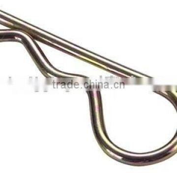 Steel zinc plated spring Pin /Industry Hair Pin / Grip Clip (Single Spire) in Rigging Manufacturer