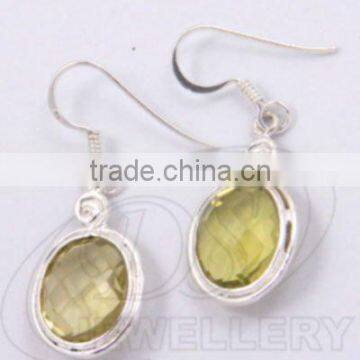 925 Silver earrings sterling silver earrings lemon earrings stock earrings