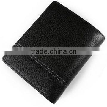 2016 Ebay hot sale genuine leather purse high quality male wallet online shopping popular men bag