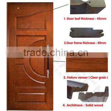 Finished Double Swing Teak Wood Main Door Designs With Teak photo-2
