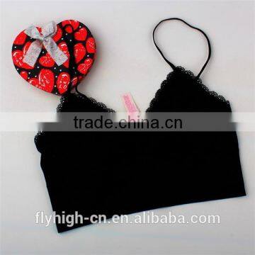 Logo Custom Made Fitted Yoga Bra Sports Bra Wholesale photo-2