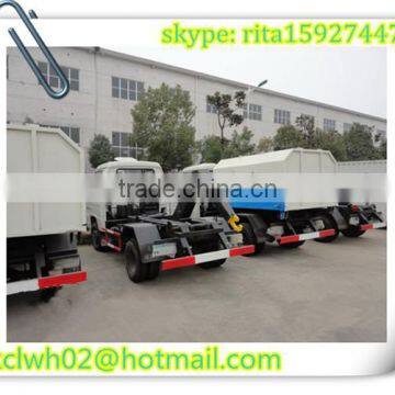 FORLAND Mini Garbage Collector Truck , Cheap Price 1m3 Hook Lift Garbage Truck photo-4