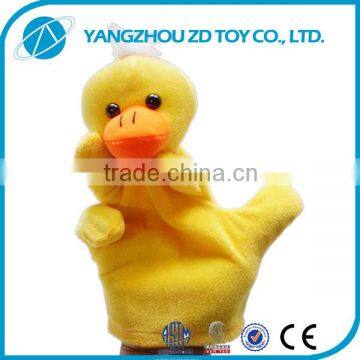 wholesale gift new style kids plush stuffed realistic animal hand puppet