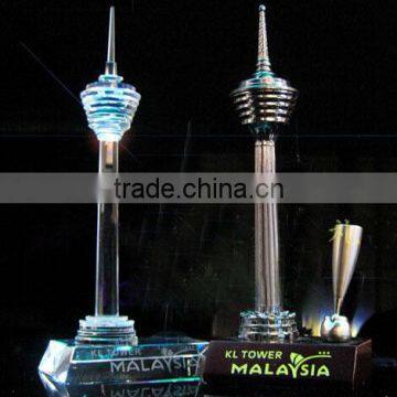 High quality crystal tower (CP-10128)