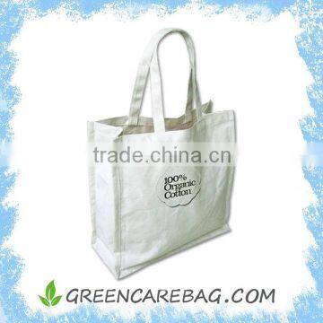 High Quality 100% Organic Cotton Tote Bag