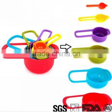 Silicone 6 Pieces Measuring Cup and Spoon photo-3