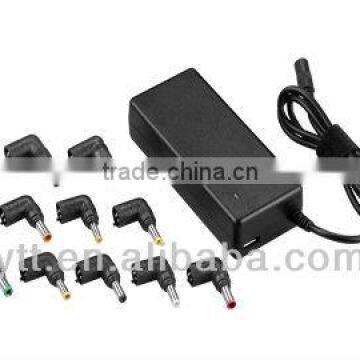 Newest adapter!! 70W universal laptop adapter automatic voltage 15-24V With USB port for Dell,HP,Acer,Sony.