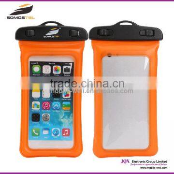 [Somostel] 2015 New Product For Iphone 6 Waterproof Mobile Phone Case/ Phone PVC Waterproof Dry Bag For Swimming