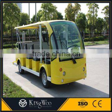 Customized 14 Seats Electric Sightseeing Shuttle City Minibus in Philippines