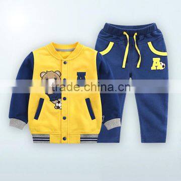 The new winter 2016 baby suit in baby clothing sets cotton children's clothes