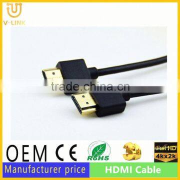 OEM availible CE certification 50 meter hdmi cable with ethernet