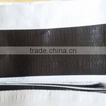 Strong Tear Strength Black Fiber Plastic Tarpaulin for UN Shelter photo-2