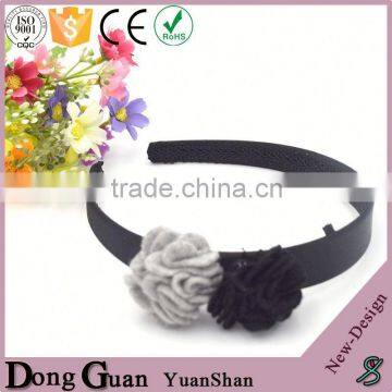 2016 new design elastic ear hair bands twisted knotted yoga head wrap hook band