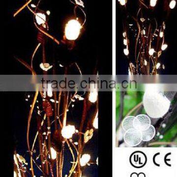 Silk Cocoon Flower Willow Branch Lights