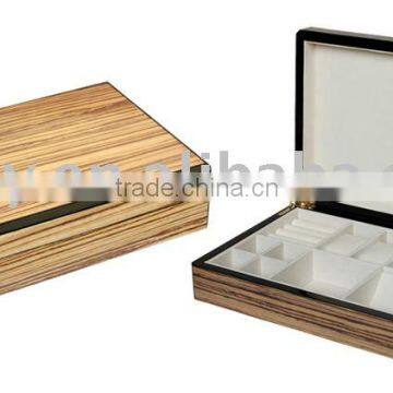 Deluxe Wooden lacquer jewelry box