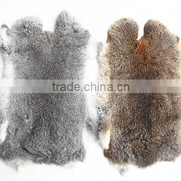 100% Genuine rabbit fur skin factory wholesale