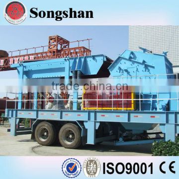 Quarrying Impact Crusher/ movable stone crusher/ mobile stone crusher plant for sale