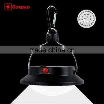 Goread GY22 rechargeable 18650 AAA 36 LEDS stainless hook High middle low hanging camping light