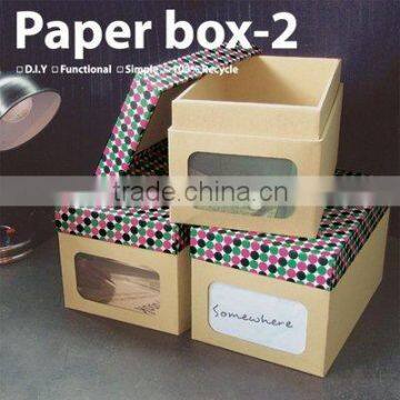 DIY Paper packaging box