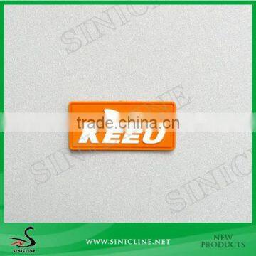 Sinicline Soft PVC Labels for Swimwear with Custom Brand