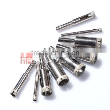 Diamond core drill bits for glass porcelain tile