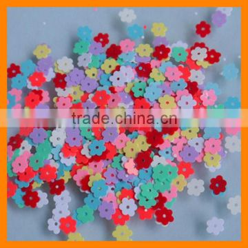 Small Flower Confetti In Solid Color