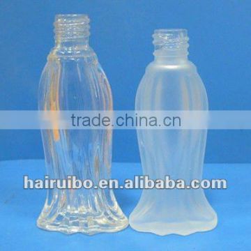 Promotional unique shaped design bottle glass bottle factory