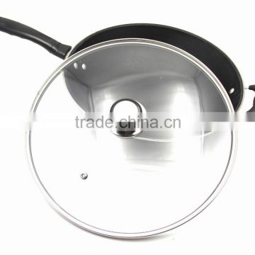 Top quality cookware glass lid for pots