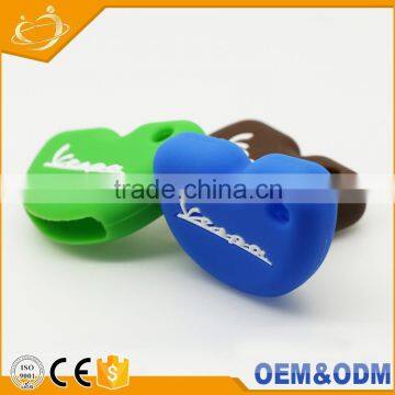 Silicone Car Key Protect Shell For Vespa S, LX, LXV, GTS, SPRINT, PRIMAVERA photo-2